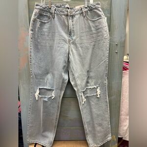 And Now This straight high-rise jeans